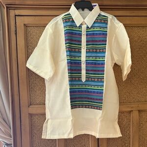 Men's Barong with Igorot design